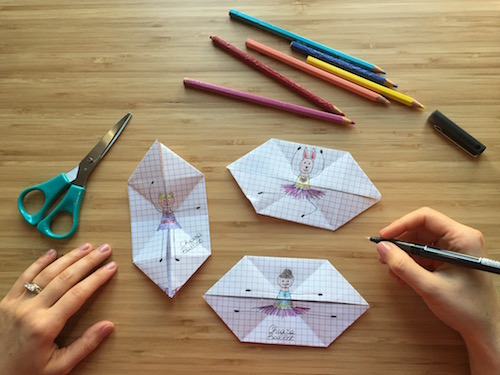 origami ballerina video tutorial